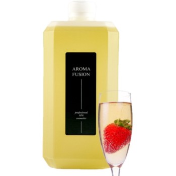 Массажное масло Aroma Fusion Шампанское с Клубникой 1 л
