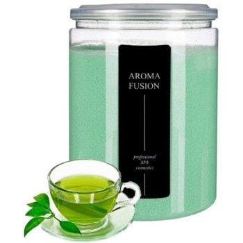 Скраб сахарно-соляной Aroma Fusion Зеленый Чай и Мята 1 кг