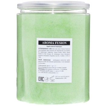 Скраб соляной Aroma Fusion Лемонграсс 1 кг